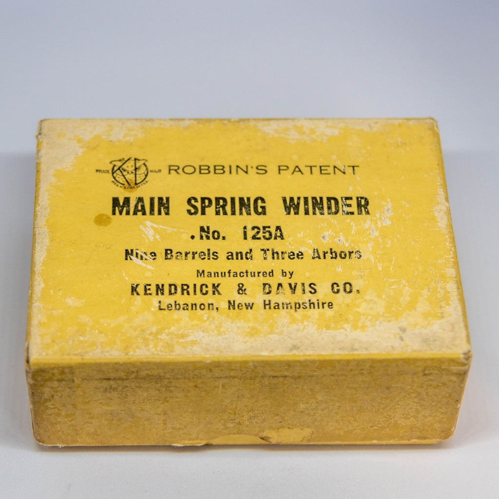 K&D mainspring winder