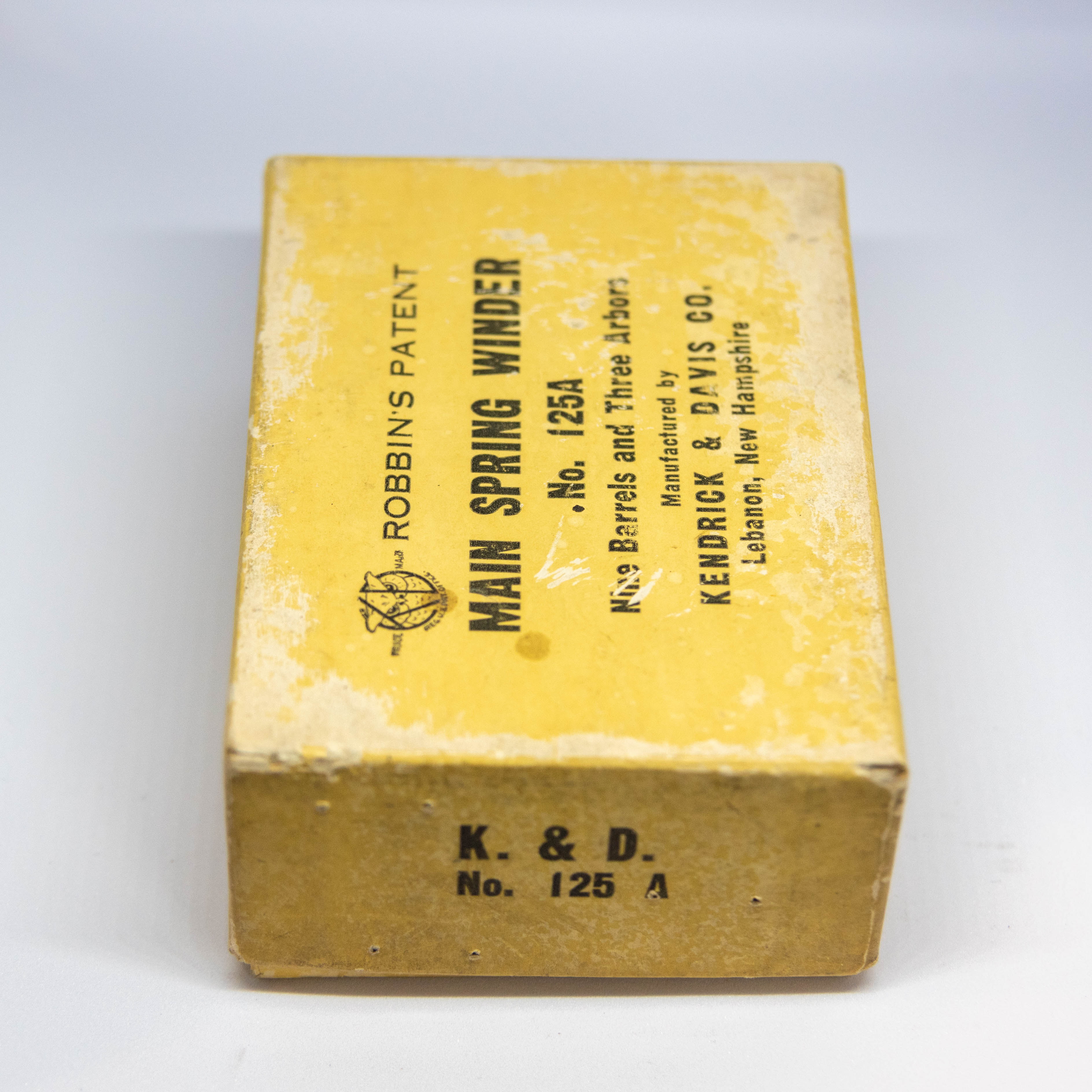 K&D mainspring winder